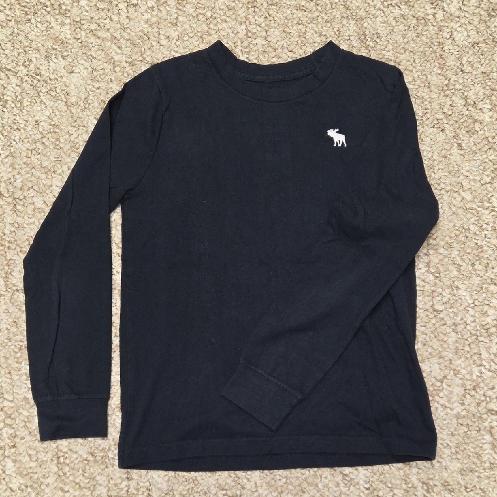 Abercrombie Kids Navy Long Sleeve Tee